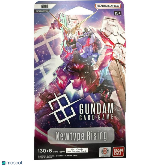 2025 Gundam Card Game Newtype Rising Sleeved Booster Pack