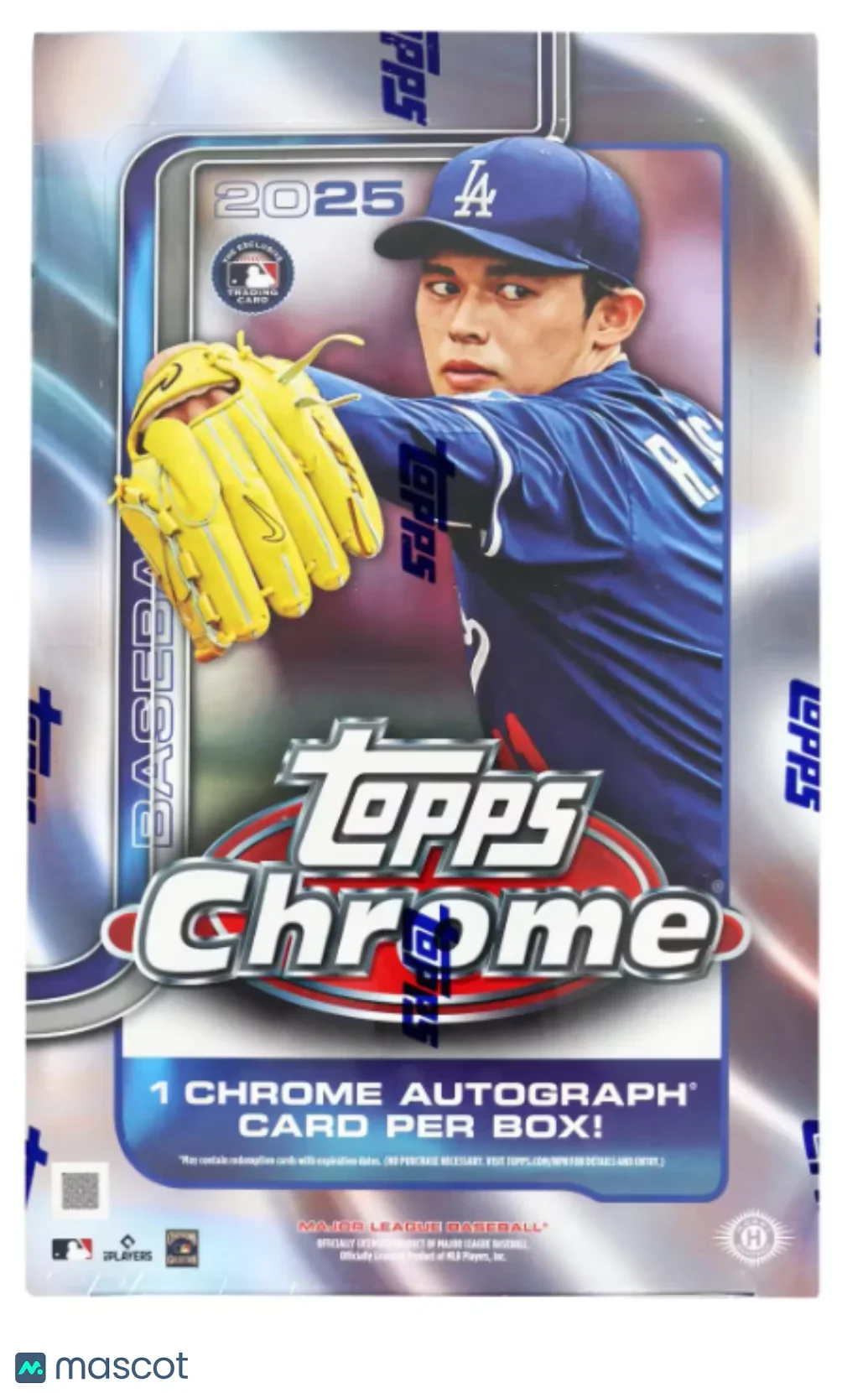2025 Topps Chrome Baseball Hobby Box - Papa Joey's Collectibles