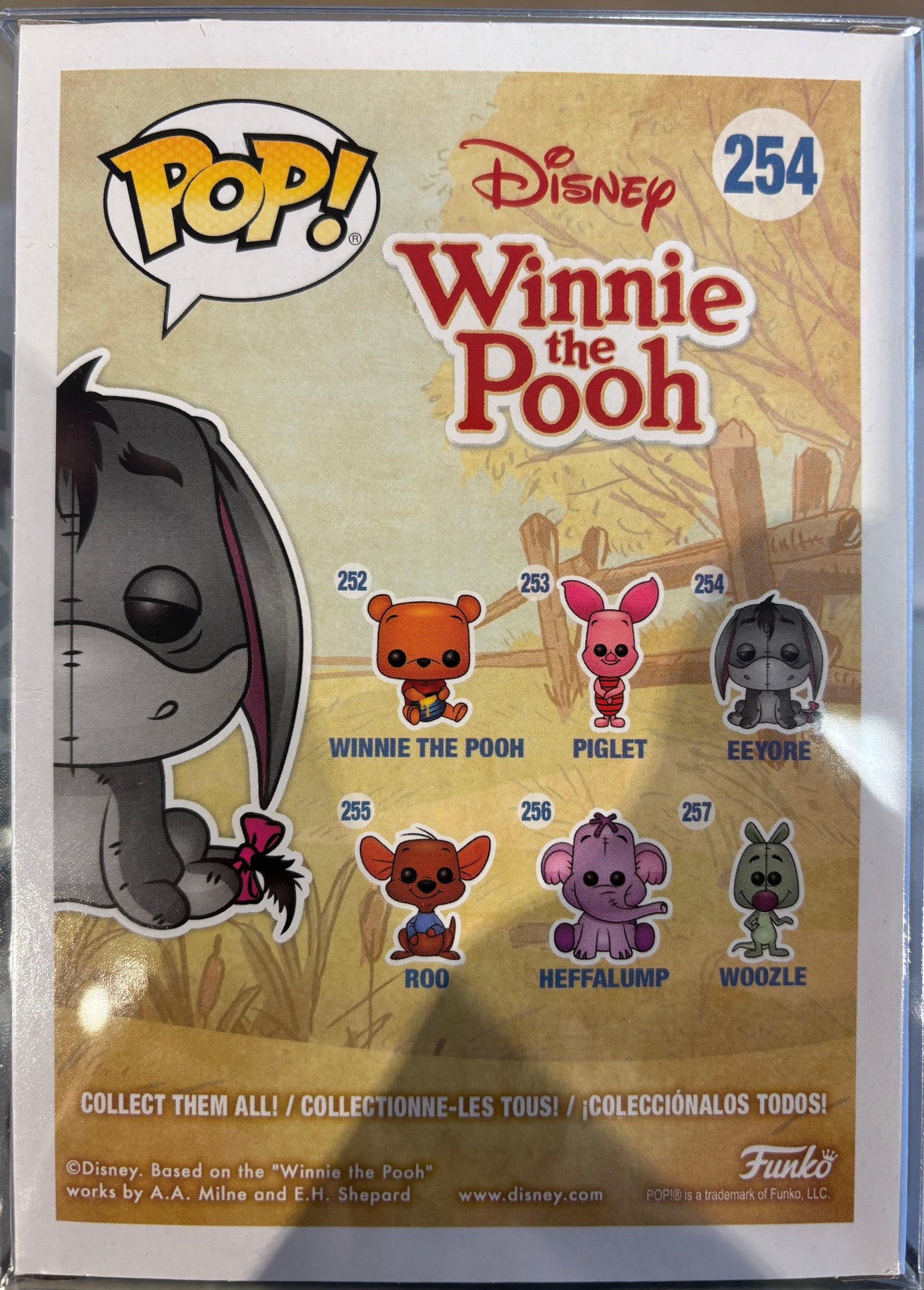 2019 Funko Winnie The Pooh Diamond Chase Hot Topic Exclusive Eeyore #254 - Papa Joey's Collectibles