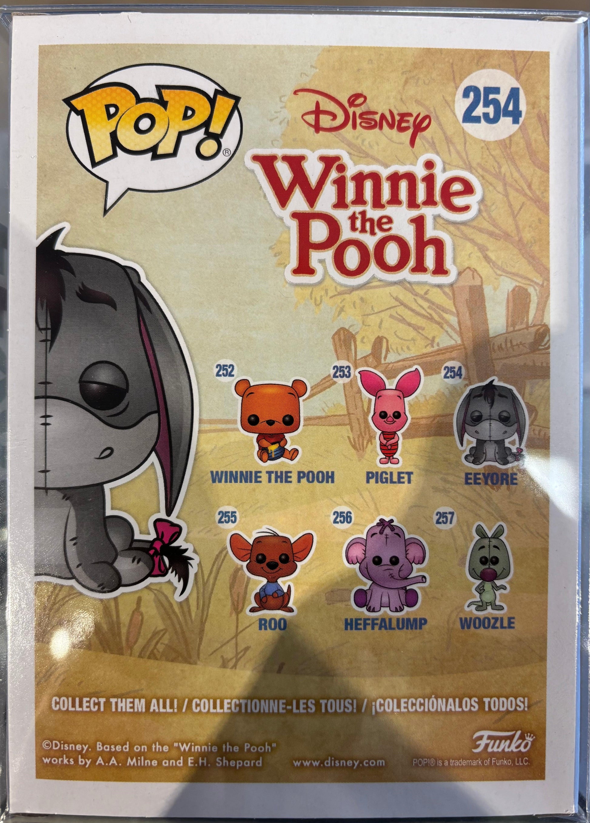 2019 Funko Winnie The Pooh Diamond Chase Hot Topic Exclusive Eeyore #254 - Papa Joey's Collectibles
