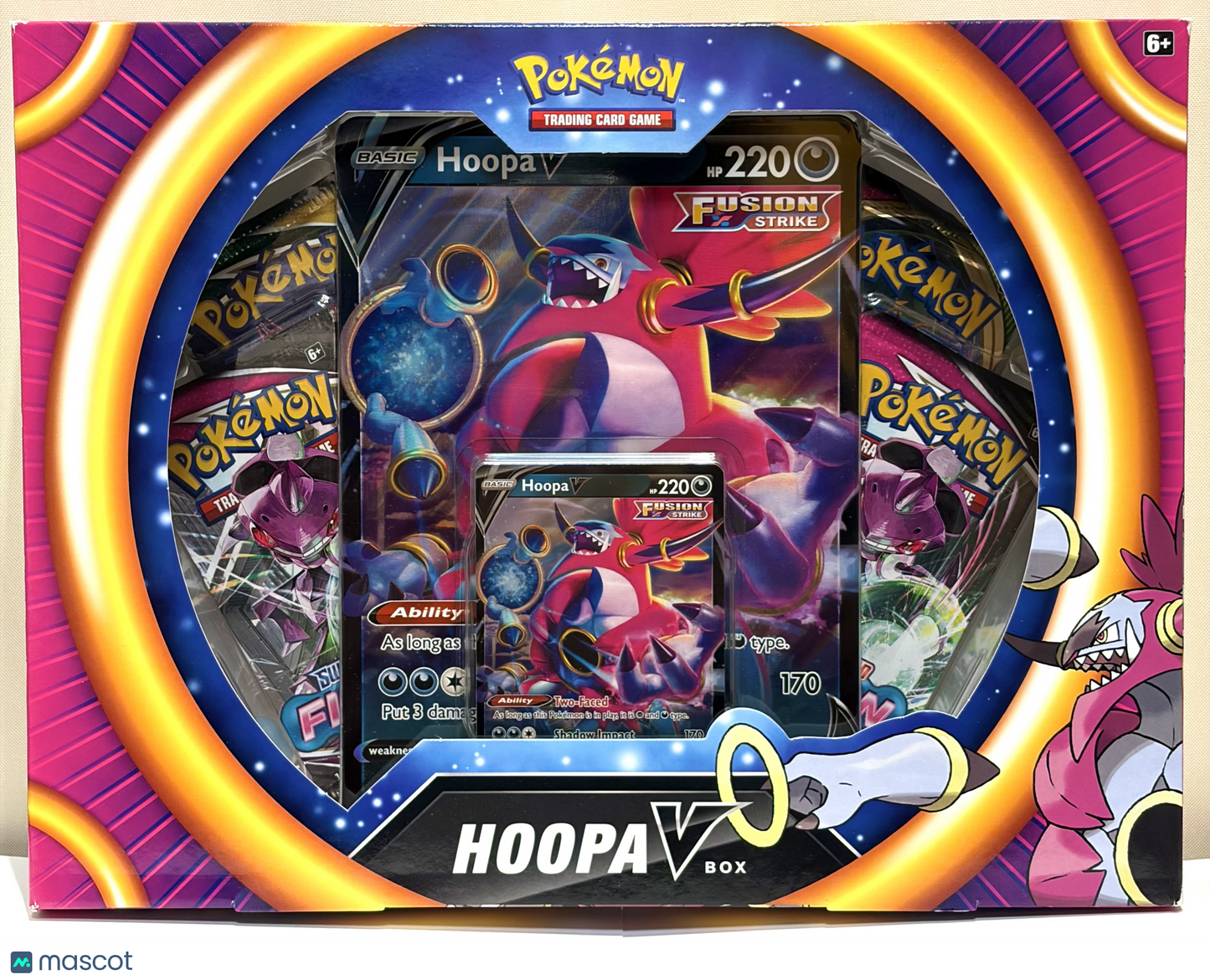 2021 Pokemon Sword & Shield Hoopa V Box