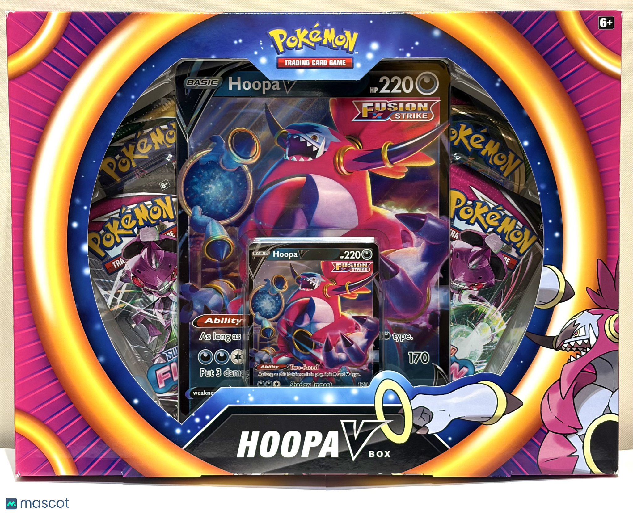 2021 Pokemon Sword & Shield Hoopa V Box