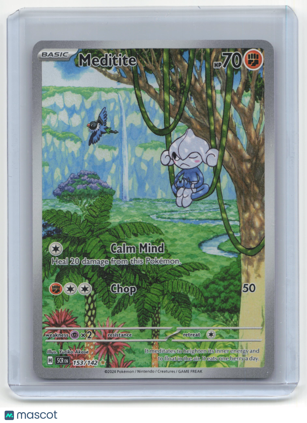2024 Pokemon TCG Meditite Stellar Crown #153/142