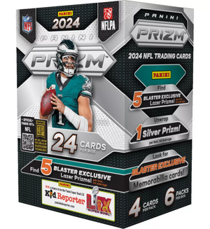 2024 Panini Prizm Football Lazer Prizm Blaster Box