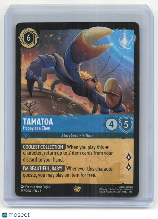 2025 Disney Lorcana Tamatoa Archazia's Island #162/204 English