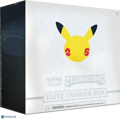 2021 Pokemon Celebrations Elite Trainer Box - Papa Joey's Collectibles