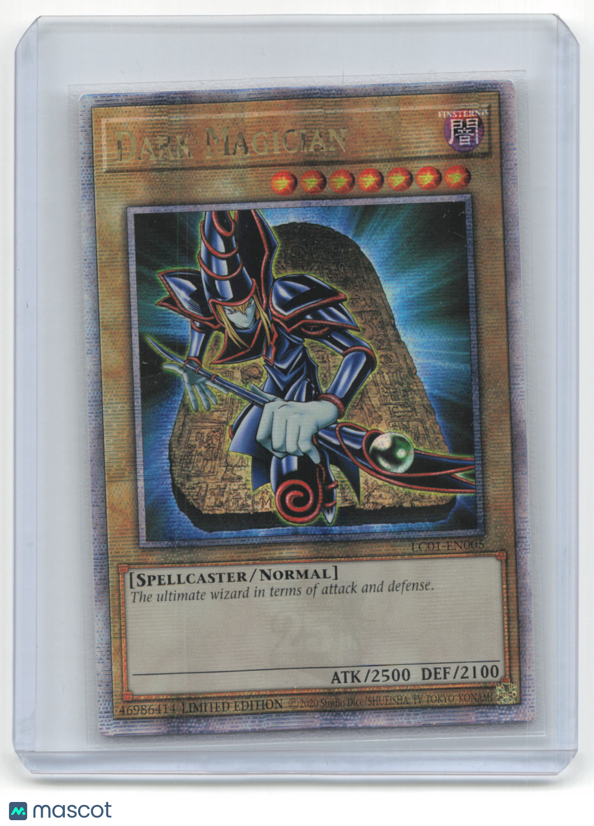 2023 Yu-Gi-Oh! Dark Magician Legendary Collection #LC01-EN005 QCR