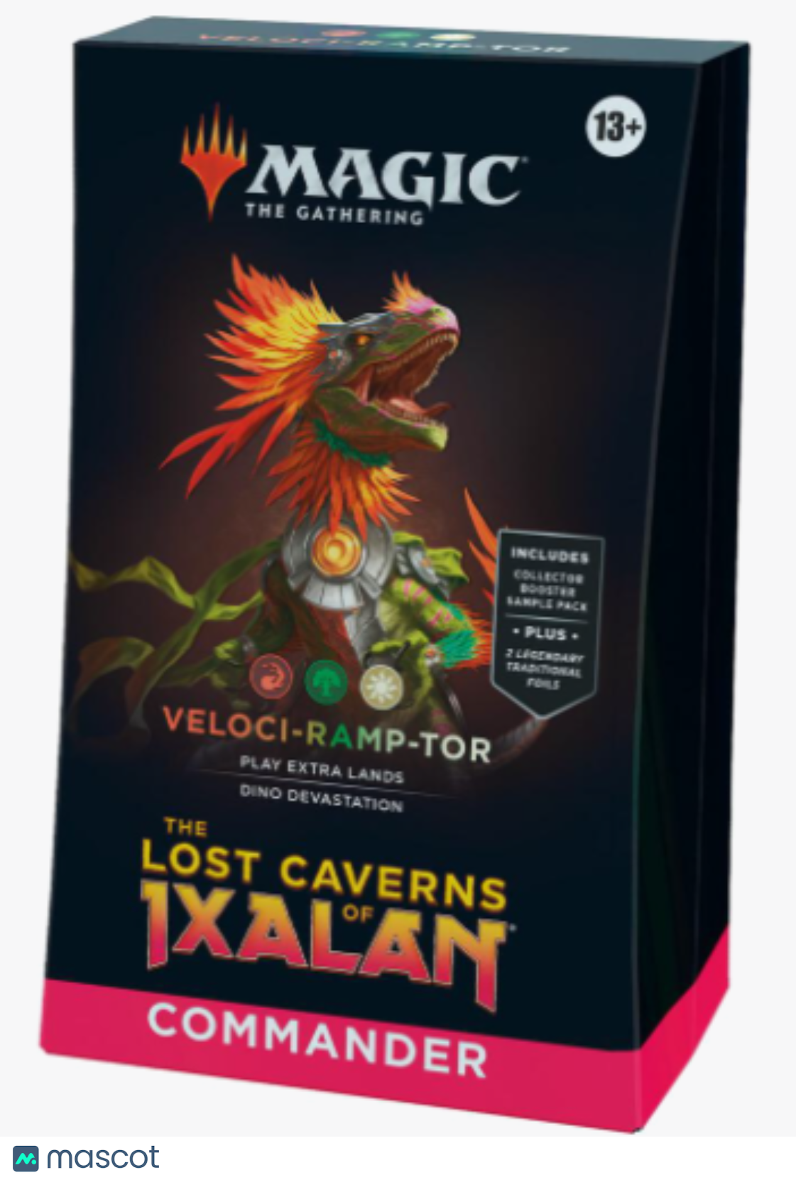 2023 Magic The Gathering Lost Caverns of Ixalan Veloci-Ramp-Tor Commander Deck