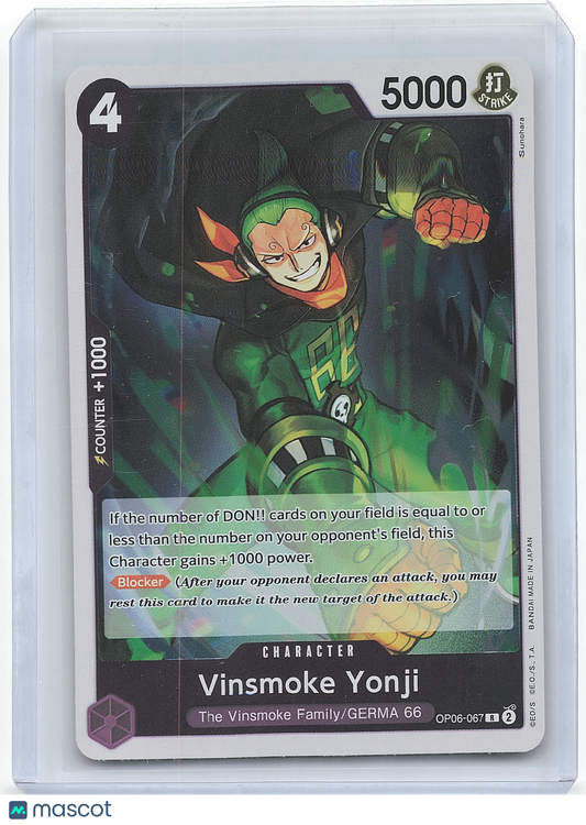 2023 One Piece Card Game Vinsmoke Yonji #OP06-067