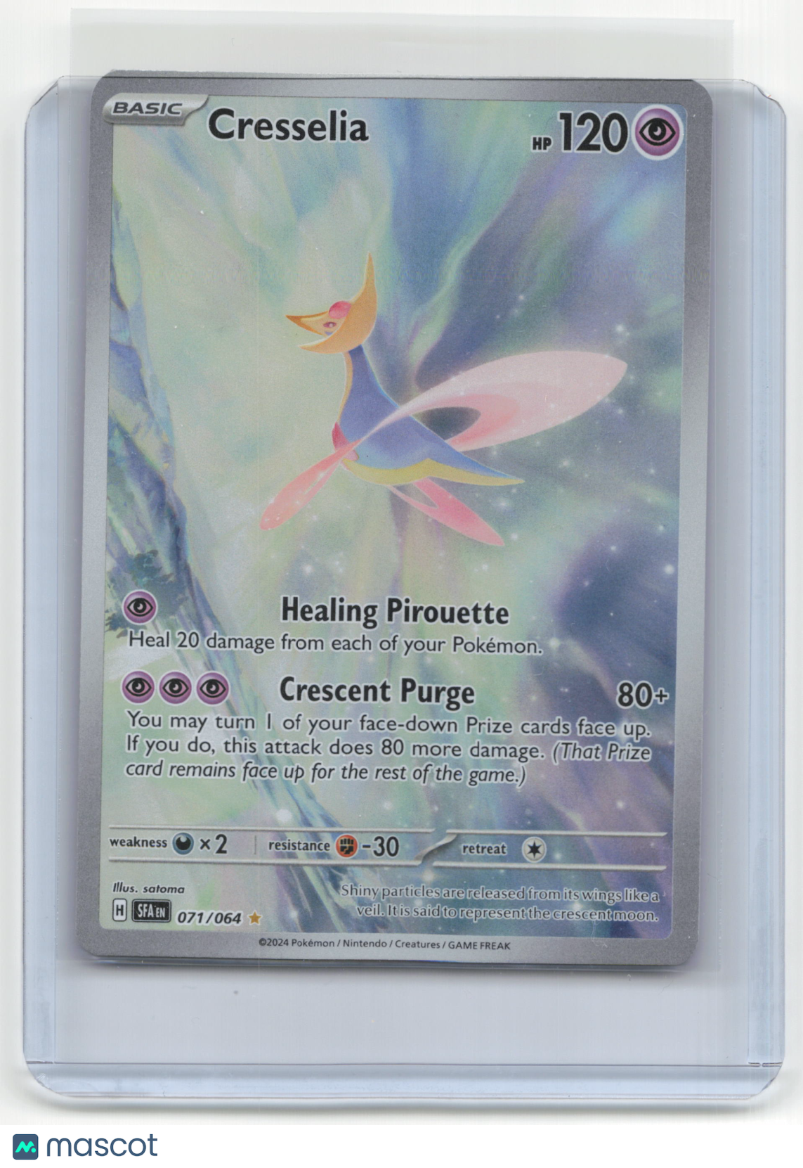 2024 Pokemon TCG Cresselia Shrouded Fable #071/064