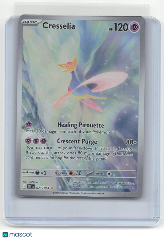 2024 Pokemon TCG Cresselia Shrouded Fable #071/064