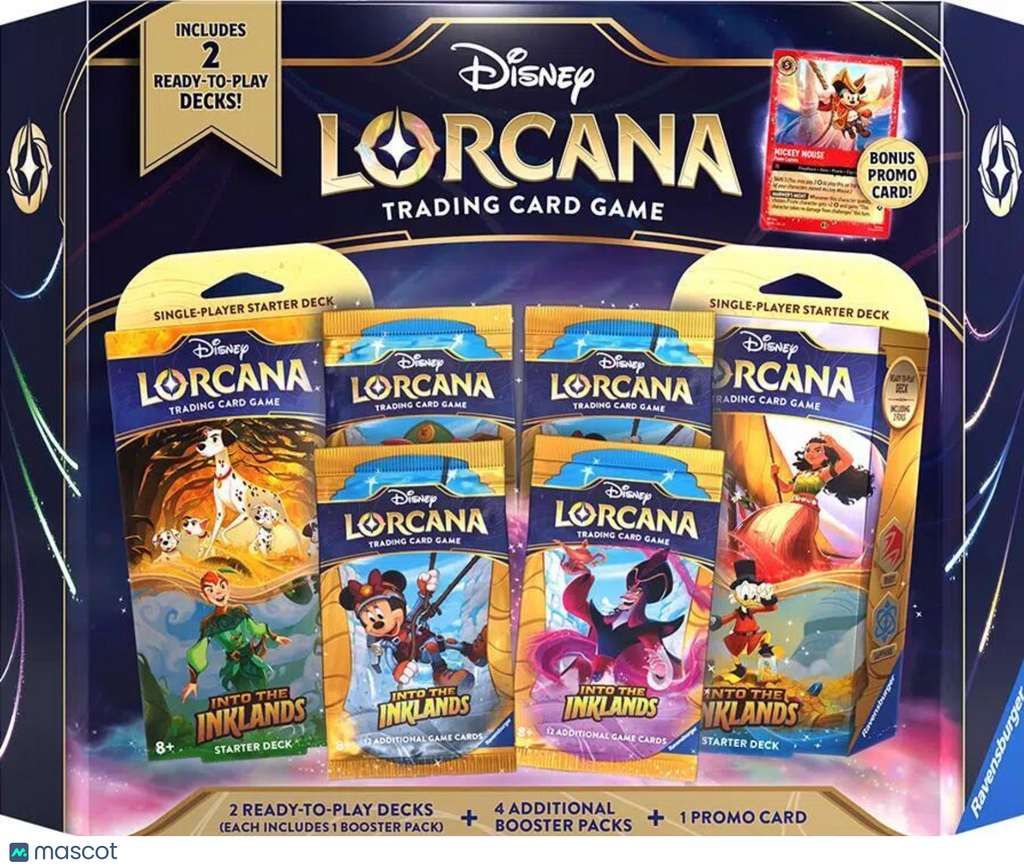 2025 Lorcana Into the Inklands (Ready to Play Bundle) Box