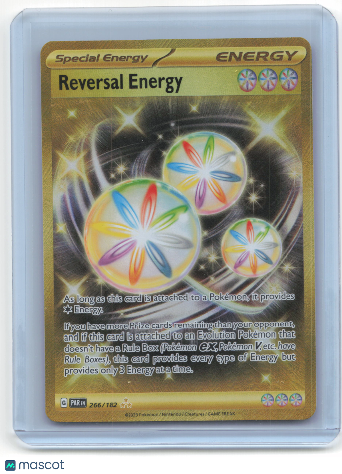 2023 Pokemon Reversal Energy Paradox Rift #266/182 Near Mint