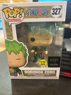 POP! Animation 327 RORONOA ZORO KODY TRADING EXCLUSIVE