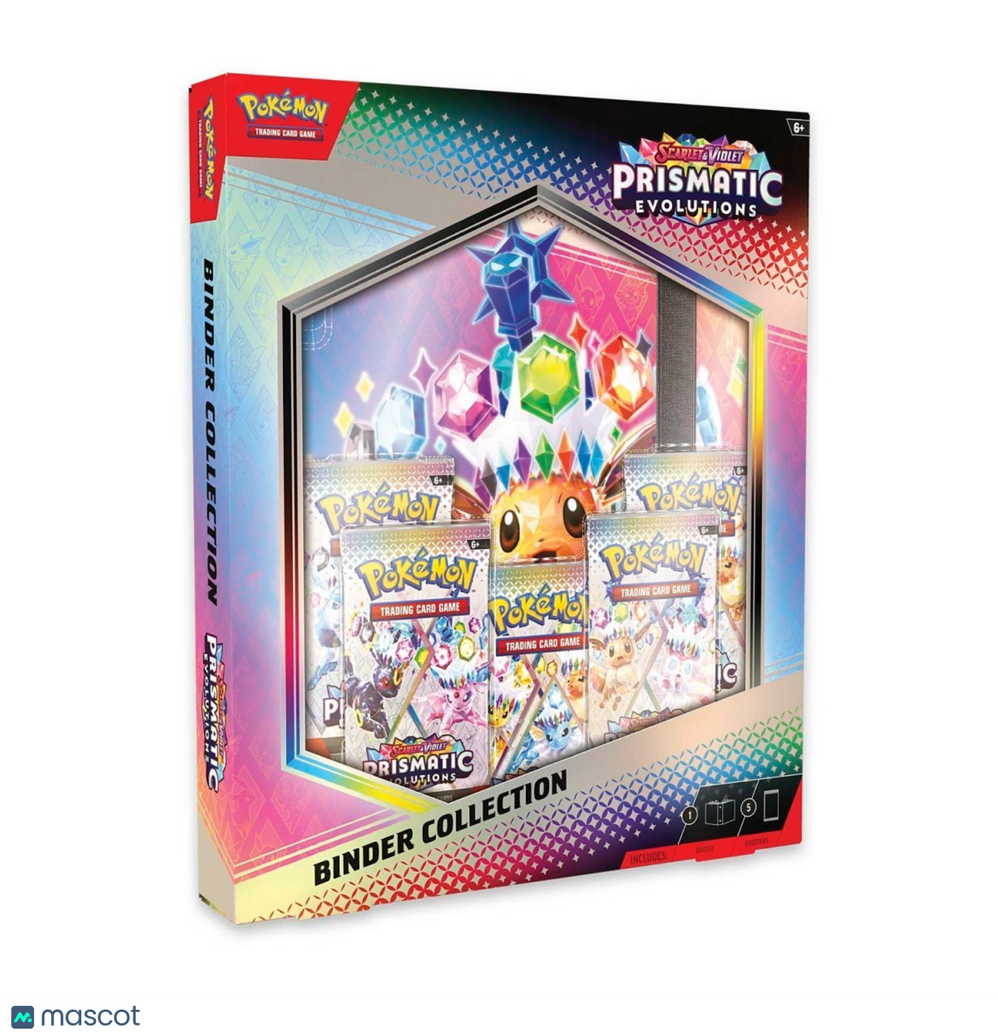 2025 Pokemon Scarlet & Violet Prismatic Evolutions Binder Collection