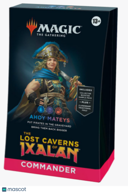 2023 Magic The Gathering Lost Caverns of Ixalan Ahoy Mateys Commander Deck