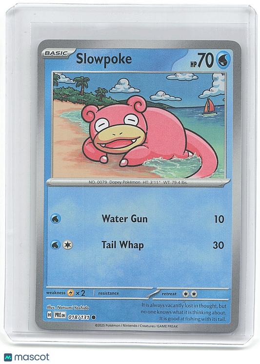 2023 Pokemon Slowpoke #018/131 Masterball