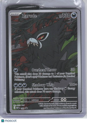 2026 Pokemon—Zarude #088 Mega Evolution Promo—Black Star Promo Holo [Sealed]
