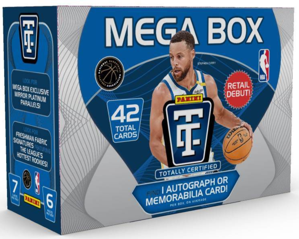 2024-25 Panini Totally Certified Basketball Mega Box