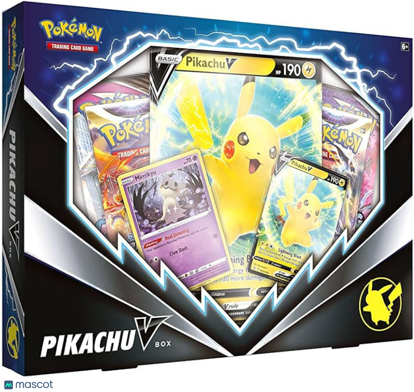 2022 Pokemon Sword & Shield Pikachu V Box