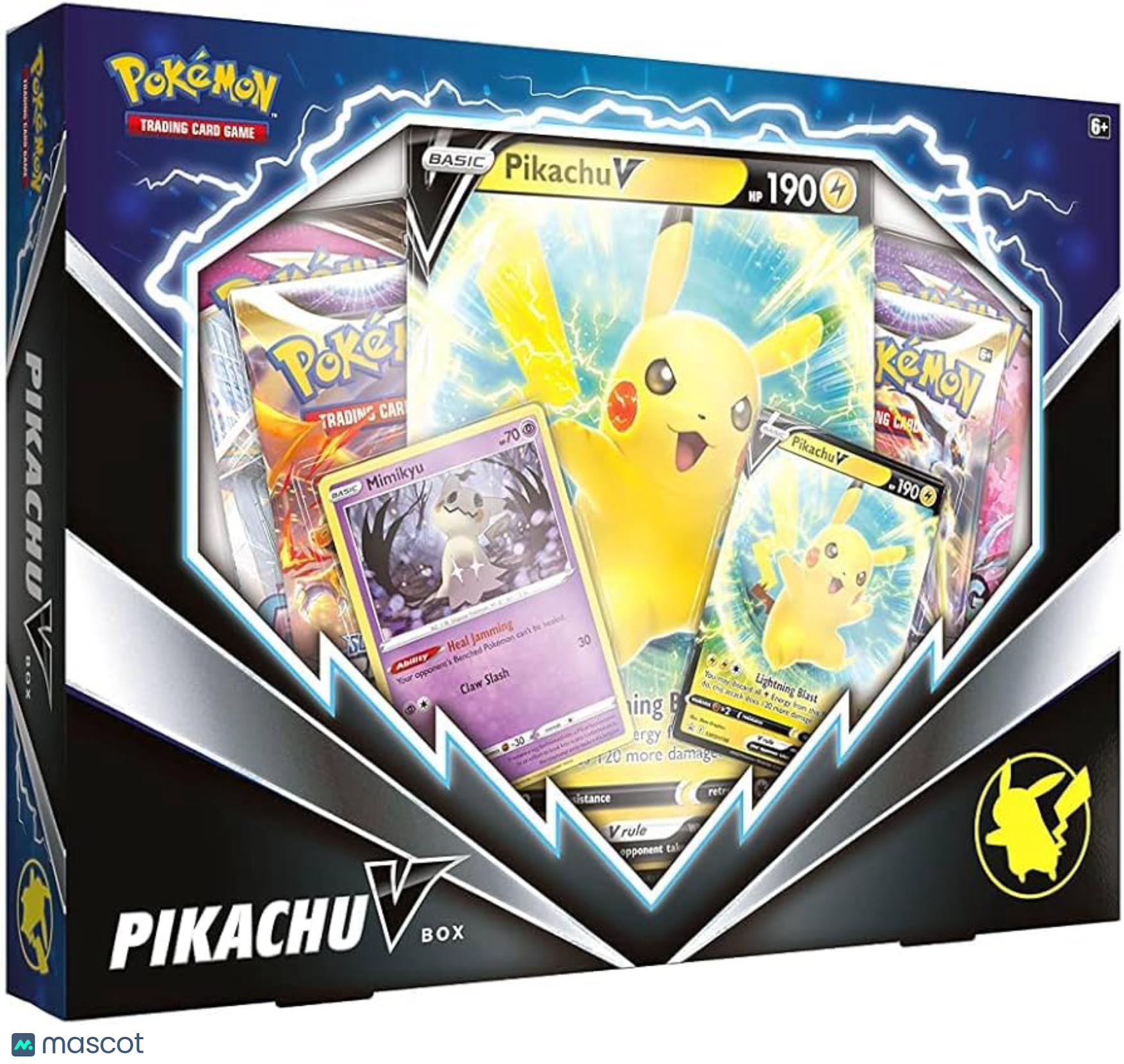2022 Pokemon Sword & Shield Pikachu V Box