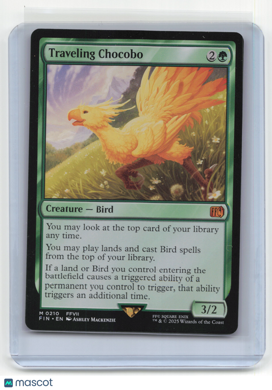 2025 Magic: The Gathering Traveling Chocobo Final Fantasy #M 0210