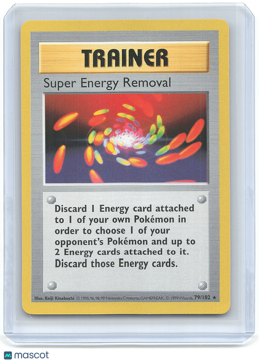 1999 Pokemon Super Energy Removal #79/102 79/102