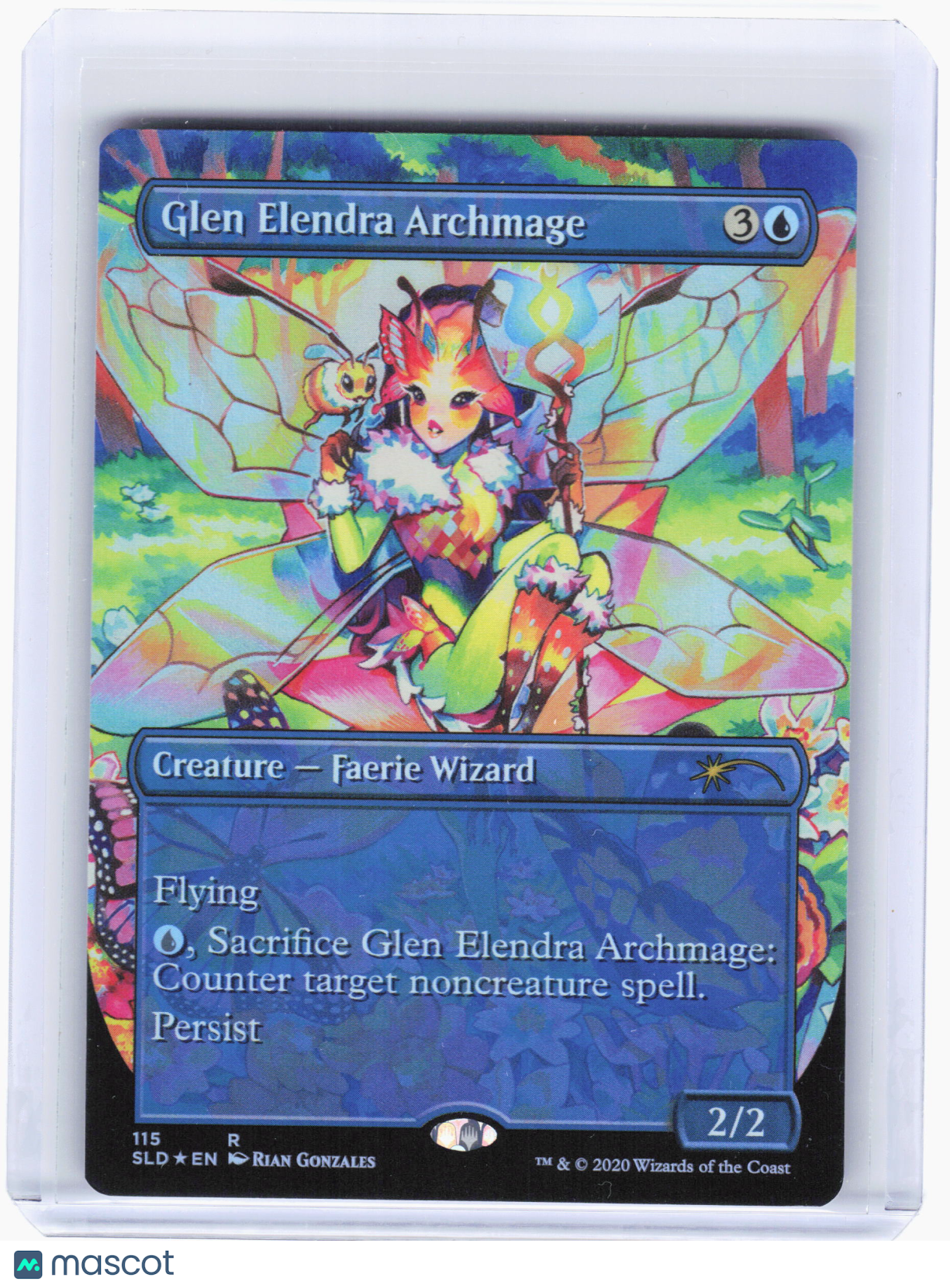 2021 Magic: The Gathering—Glen Elendra Archmage #115 Secret Lair Drop—Rare Foil