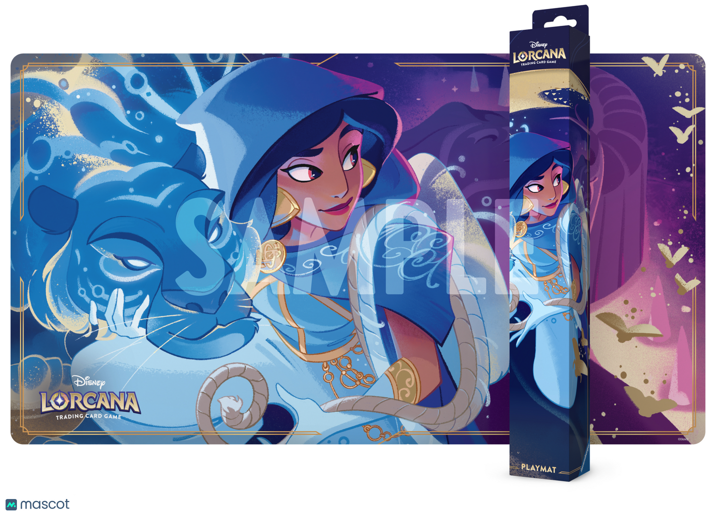 2025 Disney Lorcana TCG Jasmine "Steady Strategist" Playmat