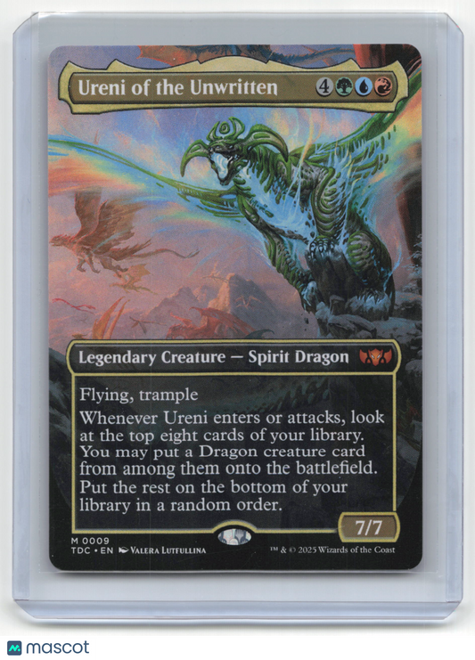 2025 Magic: The Gathering Ureni of the Unwritten Tarkir: Dragonstorm #0009