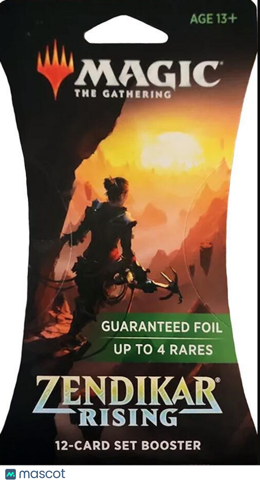2020 Magic: The Gathering Zendikar Rising Sleeved Set Booster
