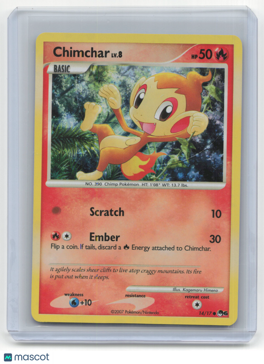 2007 Pokemon TCG Chimchar POP Series 6 #14/17