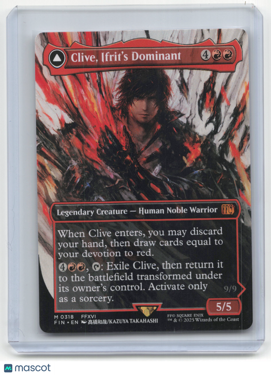 2025 Magic: The Gathering Clive, Ifrit's Dominant Final Fantasy #M 0318