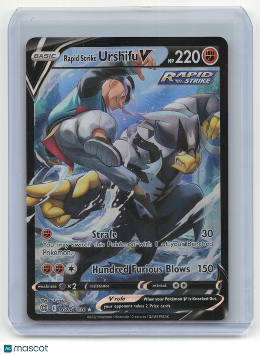 2022 Pokemon Rapid Strike Urshifu V Brilliant Stars #TG20/TG30