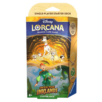 2024 Disney Lorcana TCG Into the Inklands Amber & Emerald Starter Deck