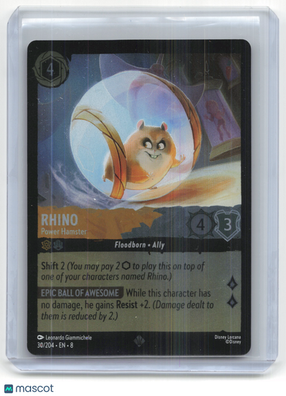 2025 Disney Lorcana—Rhino #30/204 Reign of Jafar—
