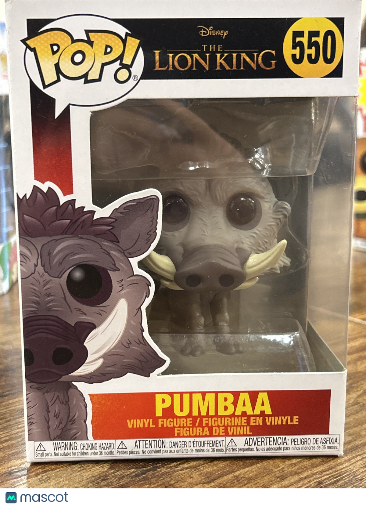 FunkoThe Lion King Pumbaa # Very Good