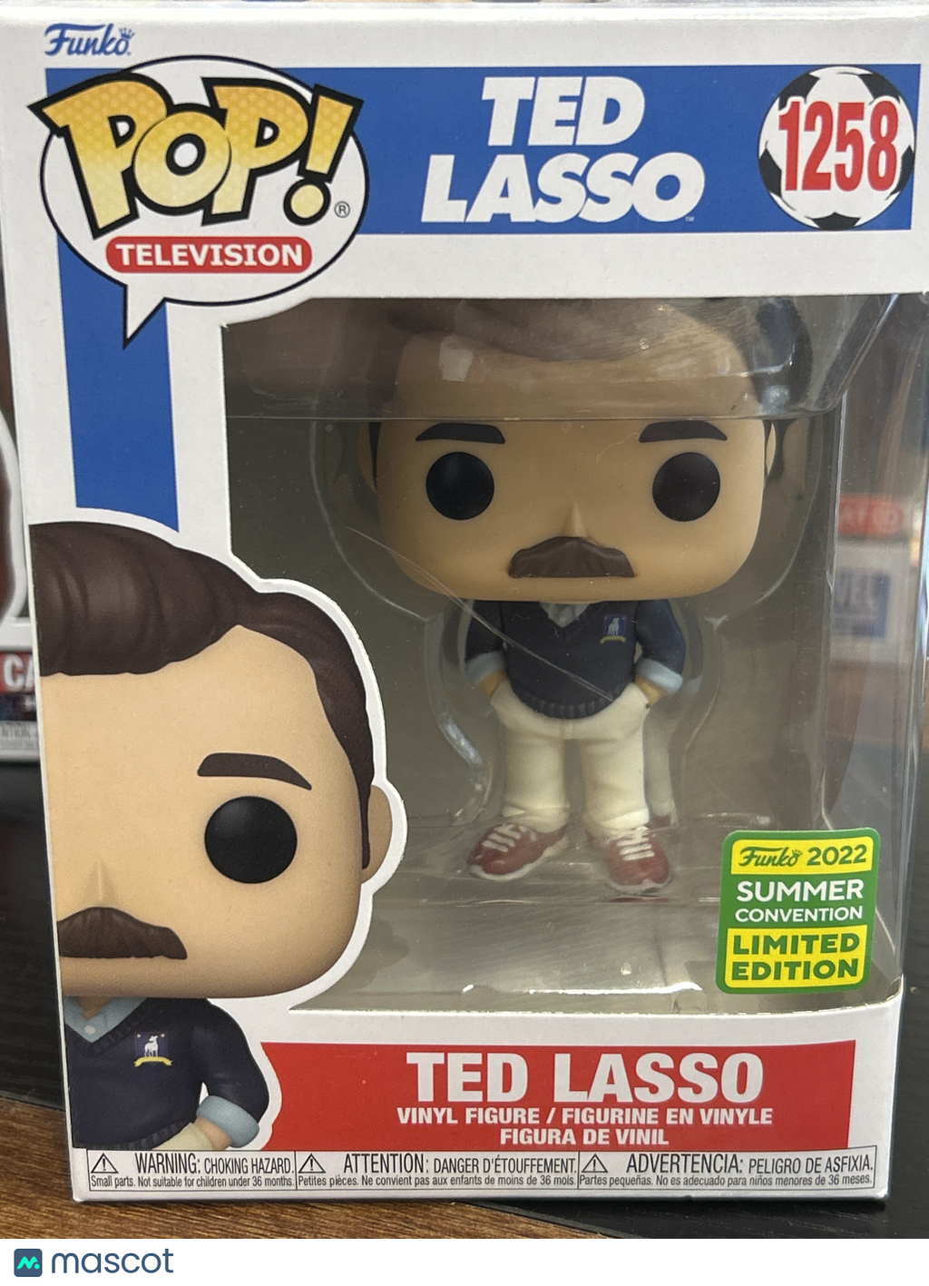 POP! Television—Ted Lasso—Ted Lasso #1258—(2022 Summer Convention Limited Edition)
