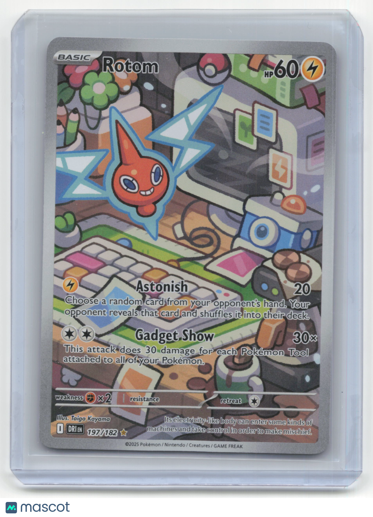 2025 Pokemon TCG Rotom Destined Rivals #197/182