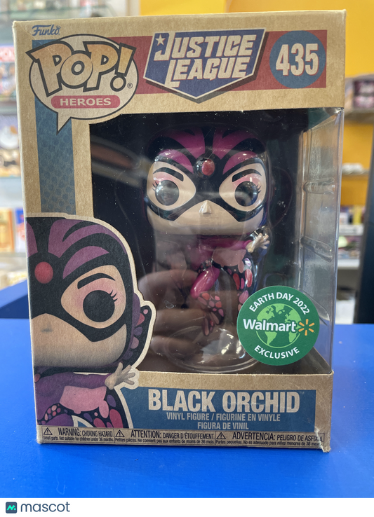 Funko Justice League: Black Orchid #435 (Okay) Earth Day 2022, Walmart Exclusive