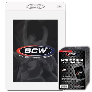 BCW Semi-RIgid Card Holders (50 ct)