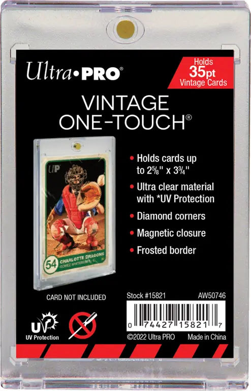 Ultra PRO One Touch Magnetic Holder 35 point Vintage Card Size
