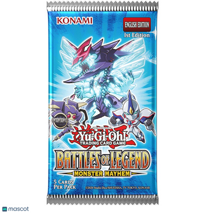 2025 YuGiOh! Battles of Legend Monster Mayhem 1st Edition Booster Pack - Papa Joey's Collectibles