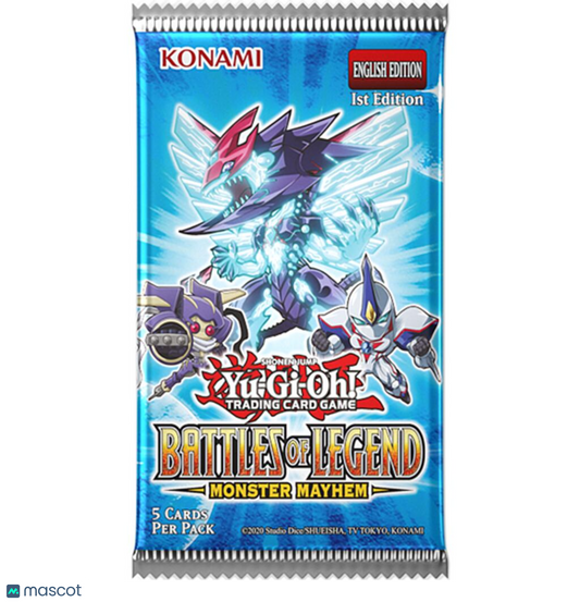 2025 YuGiOh! Battles of Legend Monster Mayhem 1st Edition Booster Pack