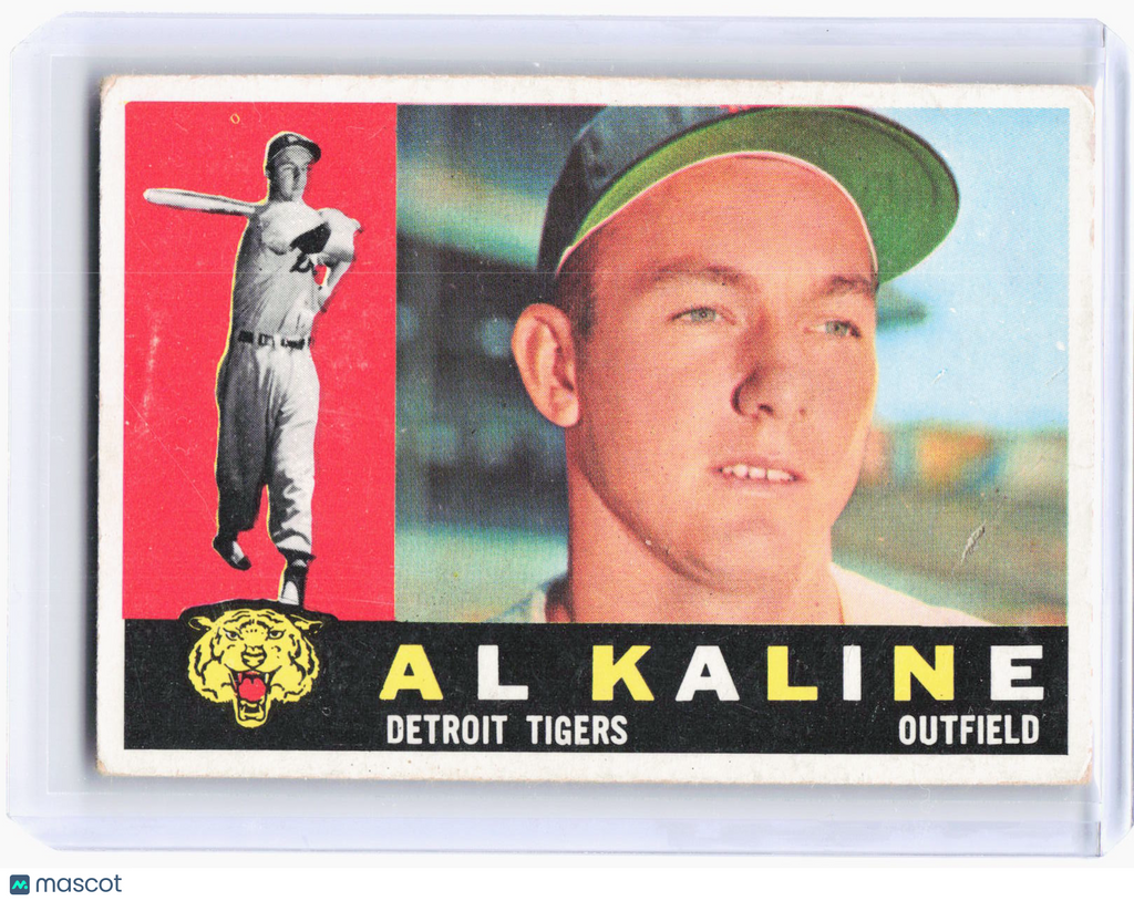 Topps 1960 Topps Baseball—Al Kaline #50 —Very Good