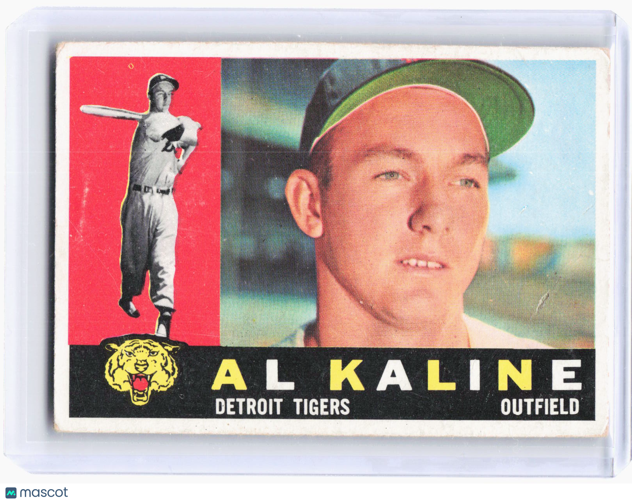 Topps 1960 Topps Baseball—Al Kaline #50 —Very Good