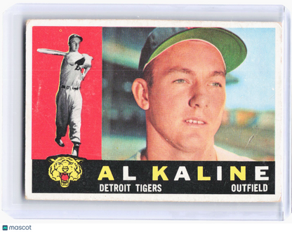 Topps 1960 Topps Baseball—Al Kaline #50 —Very Good