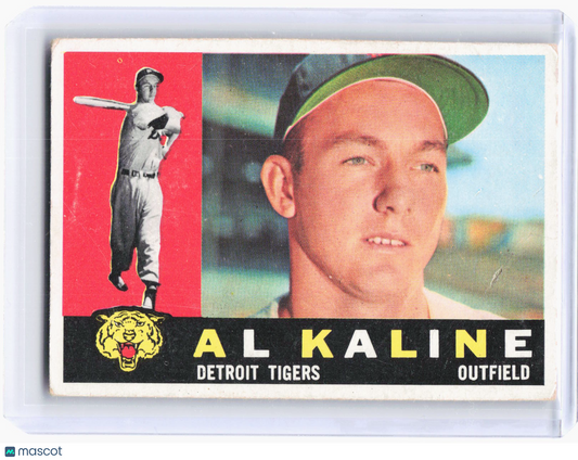 Topps 1960 Topps Baseball—Al Kaline #50 —Very Good