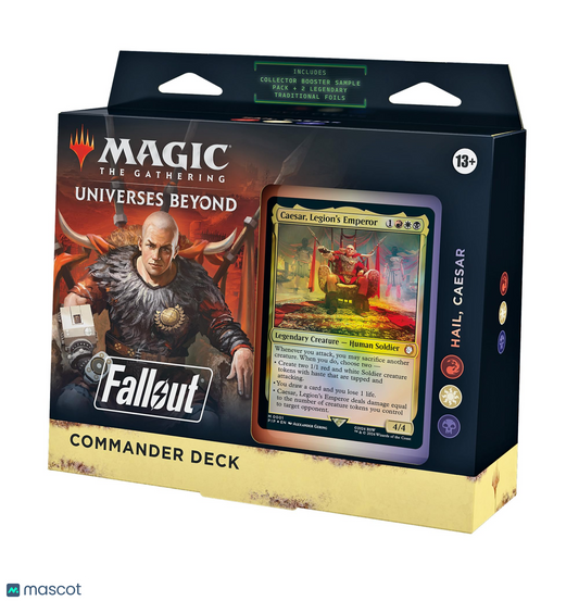 2024 Magic: The Gathering Universes Beyond: Fallout Hail, Caeser Commander Deck