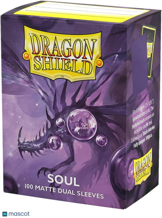 Dragon Shield Standard 20 Pt. Soul Matte Card Sleeves